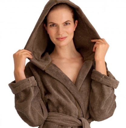 Ibiza Bademantel Herka-Frottier terry towel bath robe cotton baumwolle