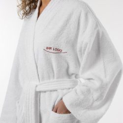 Bademantel Wald Baumwolle Herka-Frottier Stick Ihr Logo Hotelqualität terry bath robe made in Austria embroidery name